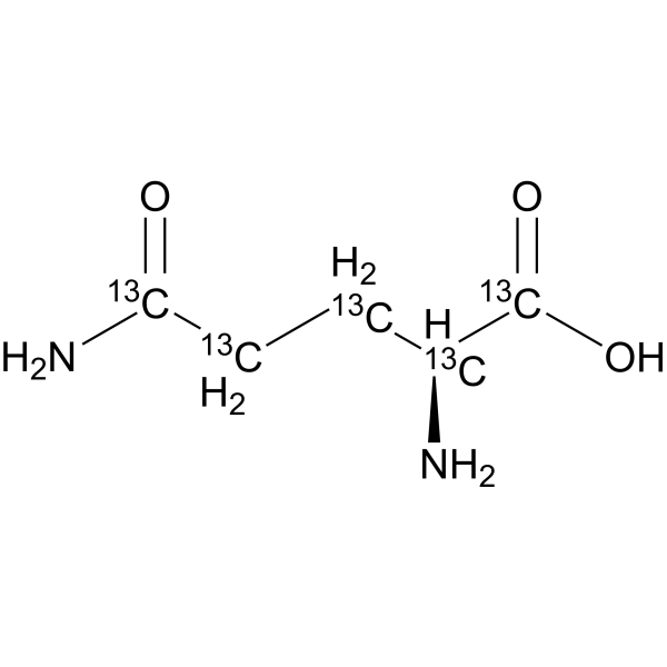 L-Glutamine-13C5 (L-Glutamic acid 5-amide-13C5) 184161-19-1